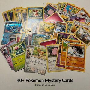 Pokémon Mystery Bundle 🎁 40+ Cards | Holos & Surprise | Collector Favorite
